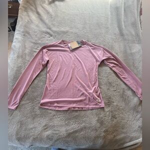 The North Face Women's Mauve Heather Breeze Long Sleeve
